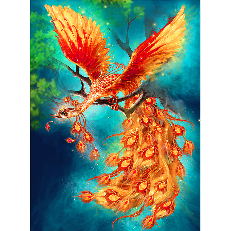 phoenix diamond painting